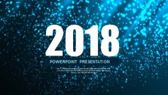 璀璨光点公司汇报PPT模板